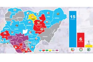 APC wins 15 states, PDP six, NNPP takes Kano
